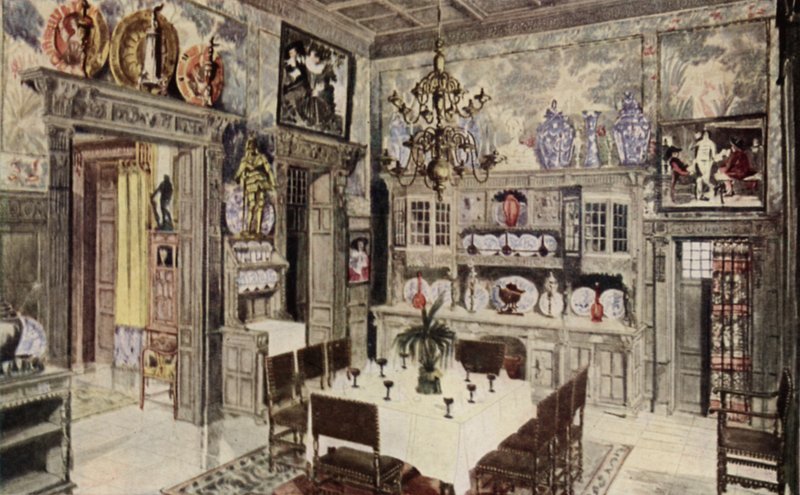 Une salle à manger allemande modèle - American School