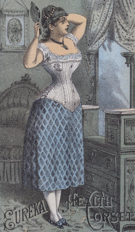 Publicité pour les corsets de santé Eureka pour femmes - American School