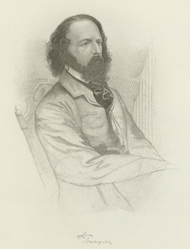Alfred, Lord Tennyson - American School