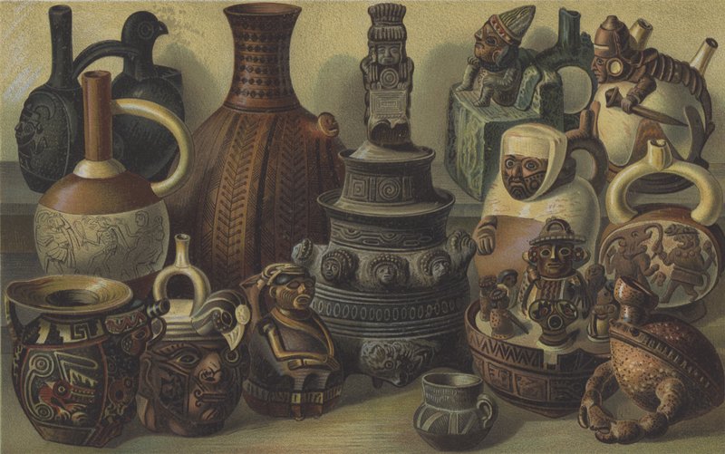 Poterie ancienne américaine - American School