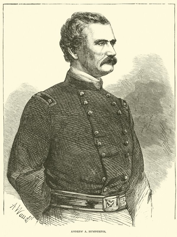 Andrew A Humphreys, août 1863 - American School