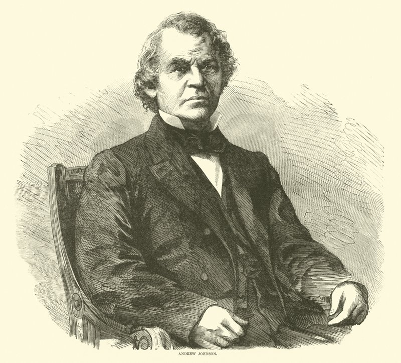 Andrew Johnson, avril 1865 - American School