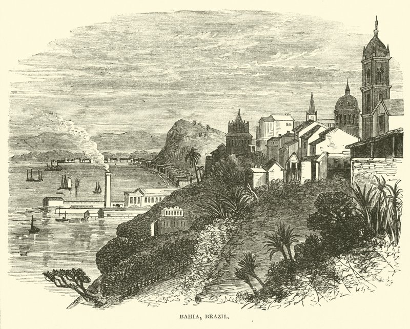 Bahia, Brésil, juillet 1862 - American School