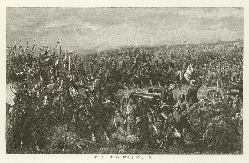 Bataille de Sadowa, 3 juillet 1866 - American School