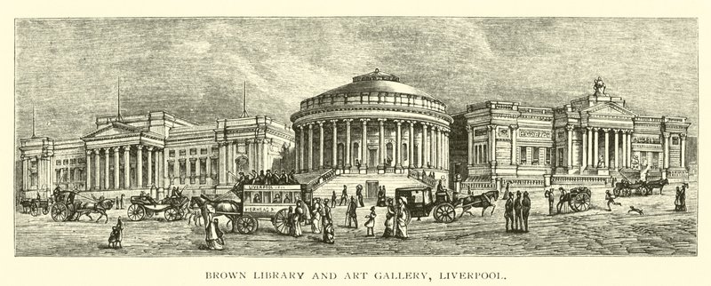 Bibliothèque Brown et galerie d