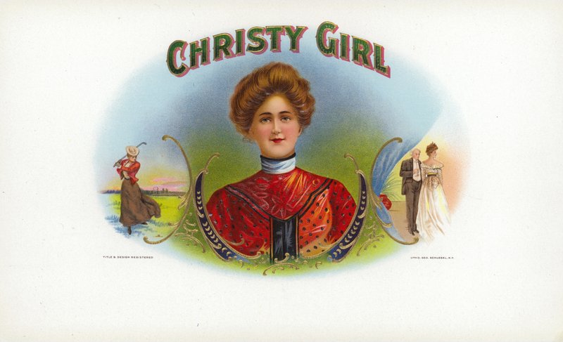 Femme insouciante - American School