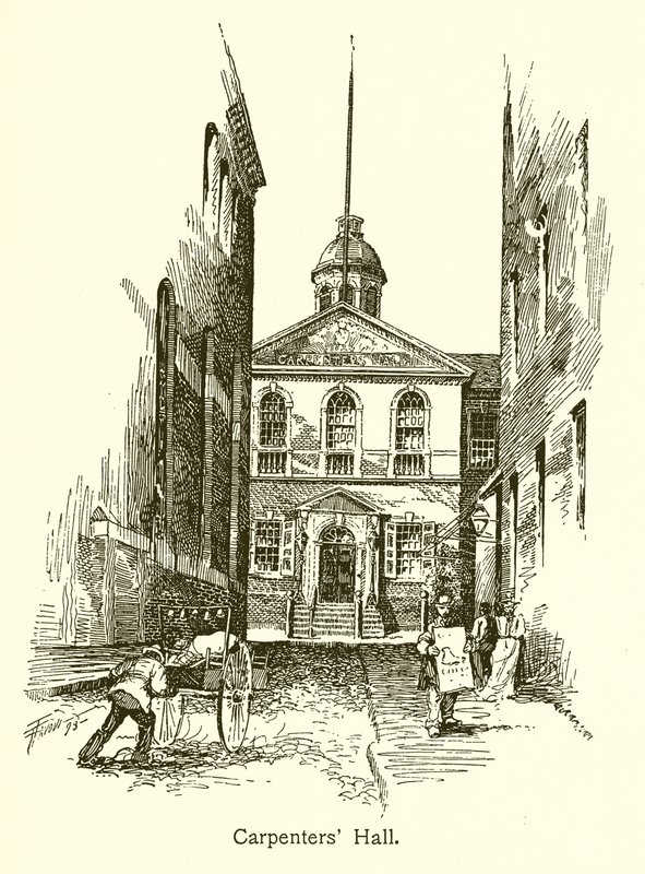 Carpenters Hall, Philadelphie - American School