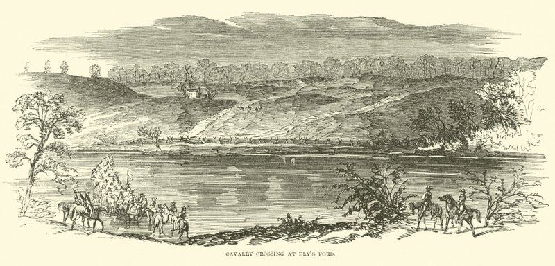 Traversée de la cavalerie à Elys Ford, janvier-avril 1863 - American School