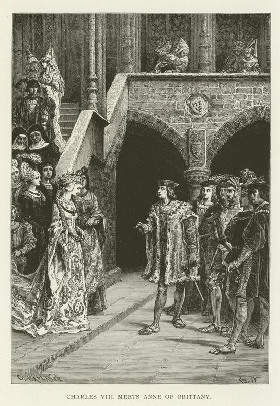 Charles VIII rencontre Anne de Bretagne - American School