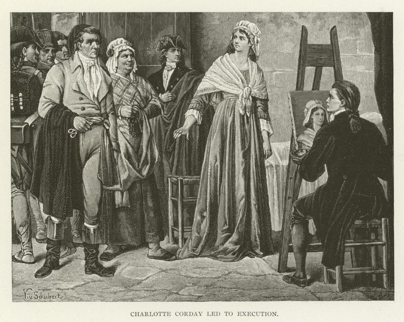Charlotte Corday conduite à l