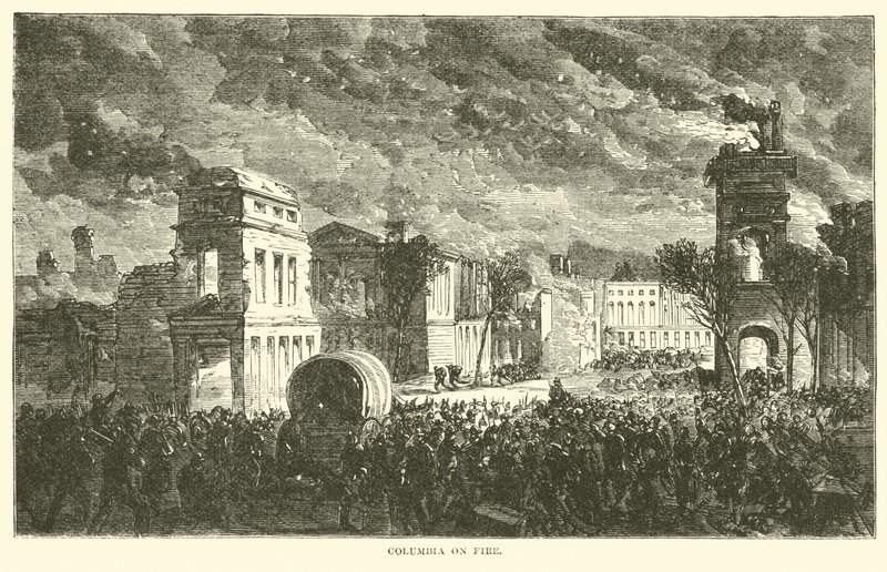 Columbia en feu, février 1865 - American School