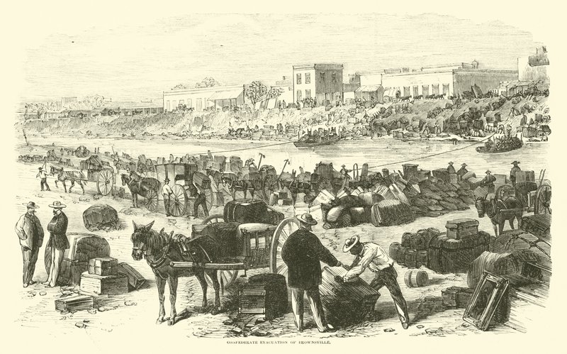 Évacuation confédérée de Brownsville, novembre 1863 - American School