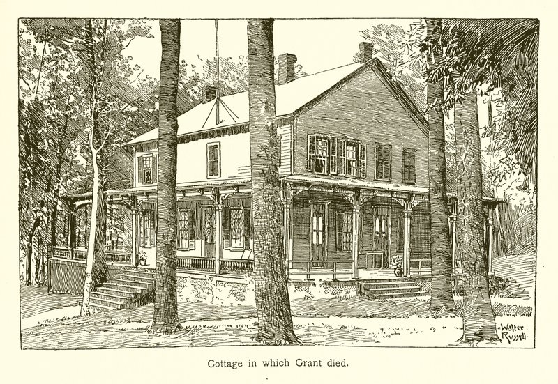 Cottage où Grant est mort - American School