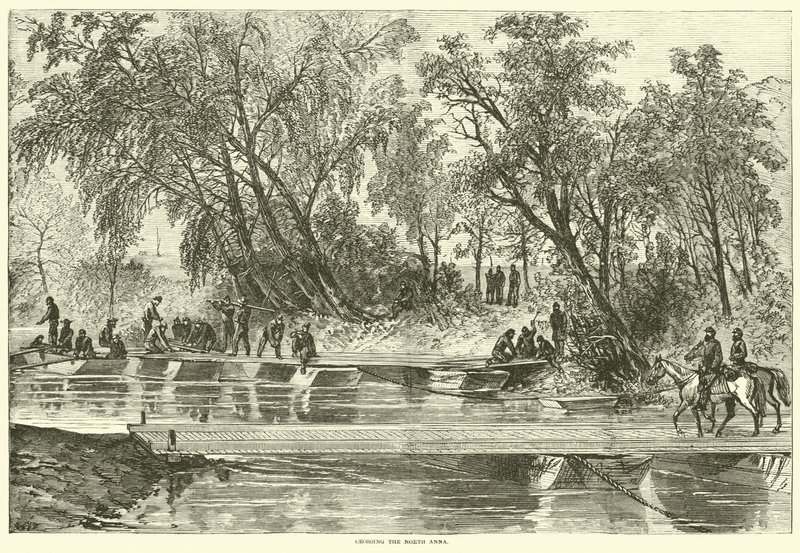 Traversée de la North Anna, mai 1864 - American School