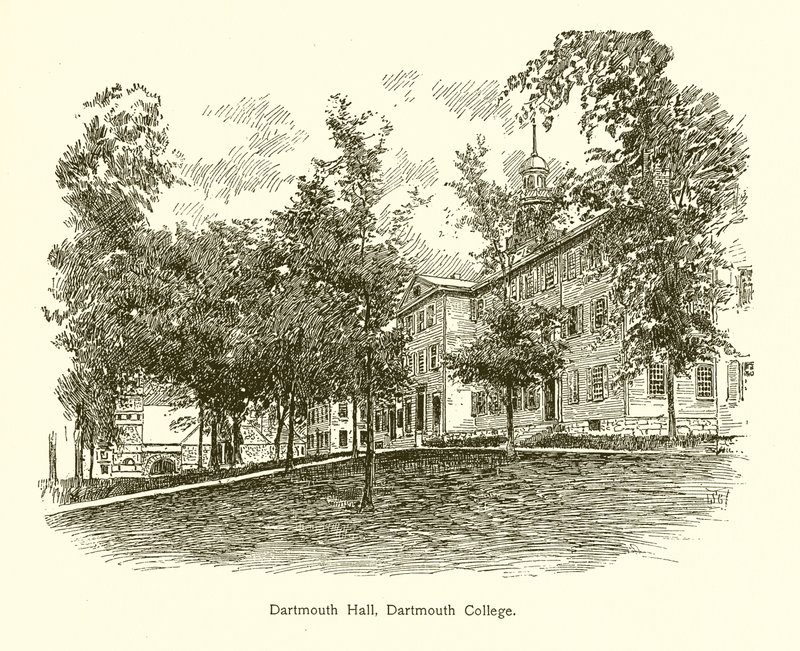 Dartmouth Hall, Dartmouth College - American School