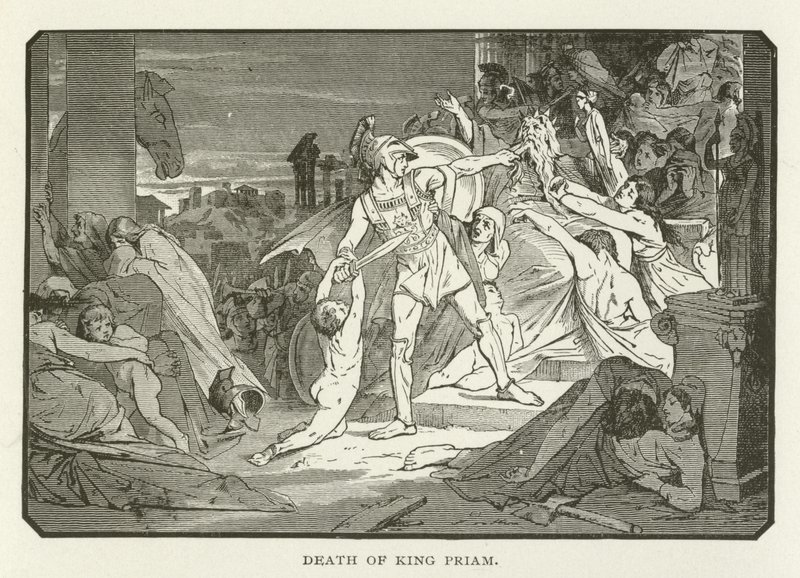 Mort du roi Priam - American School