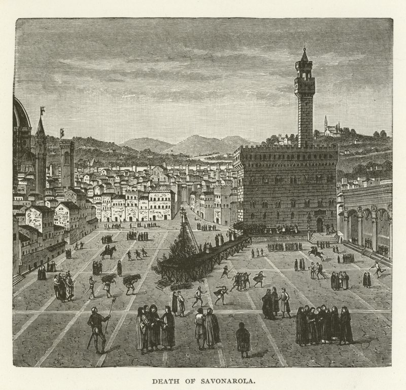 Mort de Savonarole - American School