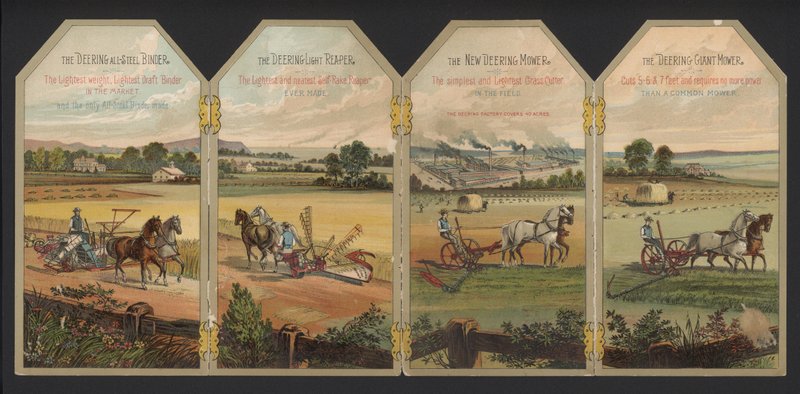 Machines agricoles Deering - American School