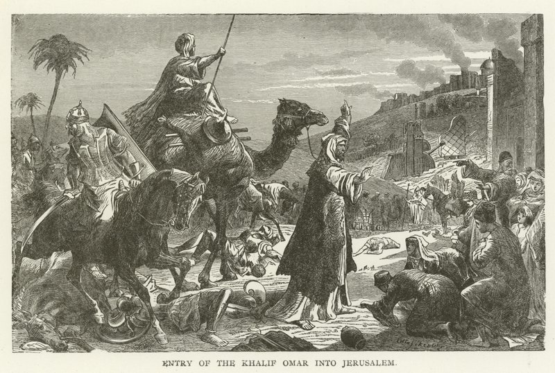 Entrée du calife Omar à Jérusalem - American School