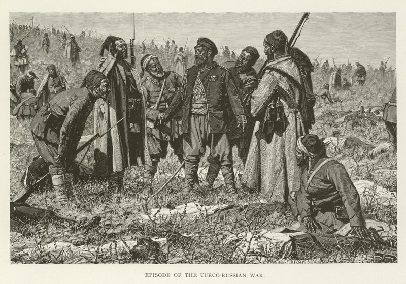 Épisode de la guerre turco-russe - American School