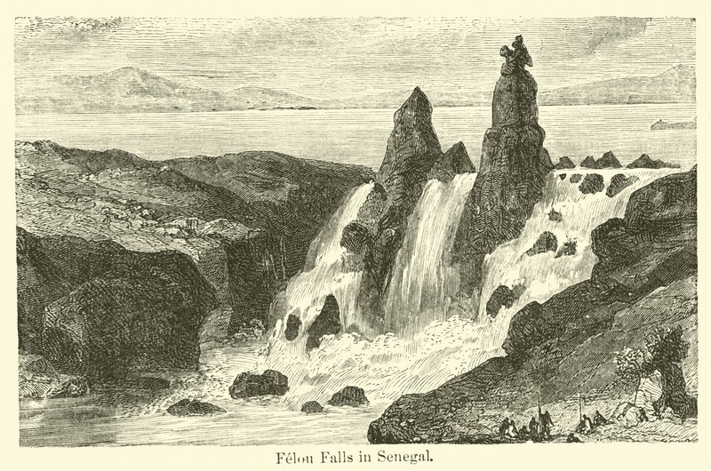 Chutes de Félou au Sénégal - American School