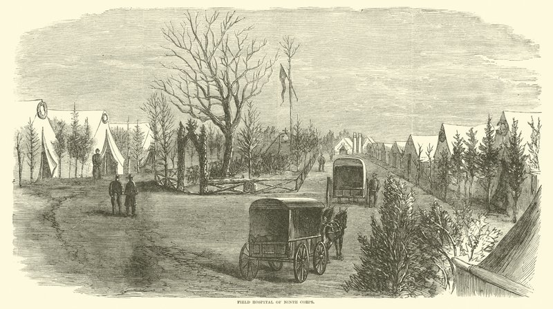 Hôpital de campagne du neuvième corps, mars 1865 - American School