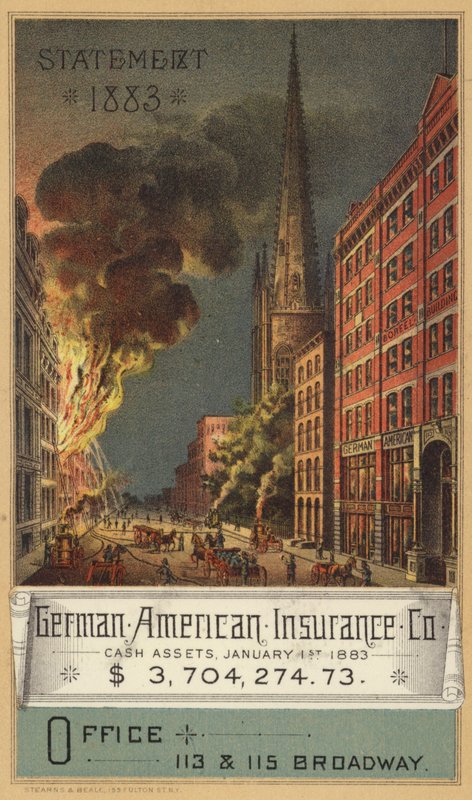 Incendie dans un bâtiment - American School