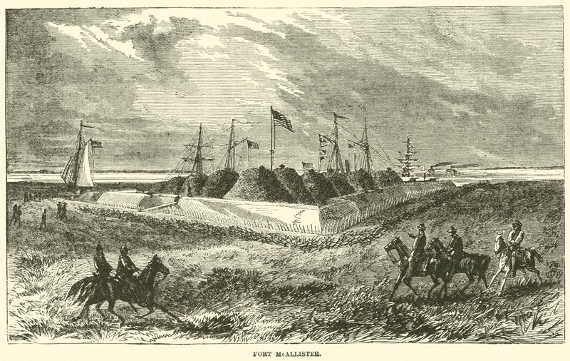 Fort McAllister, novembre 1864 - American School