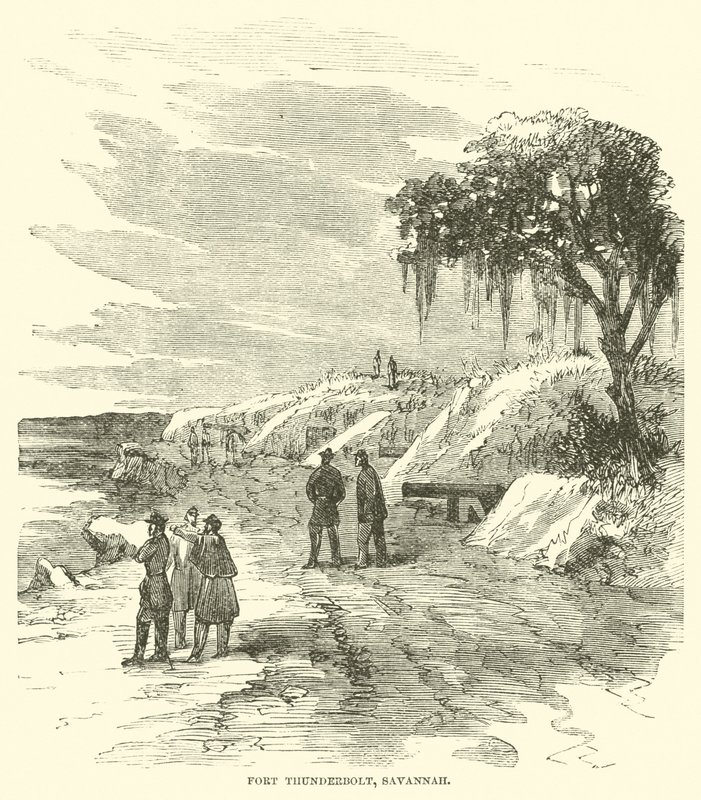 Fort Thunderbolt, Savannah, décembre 1864 - American School