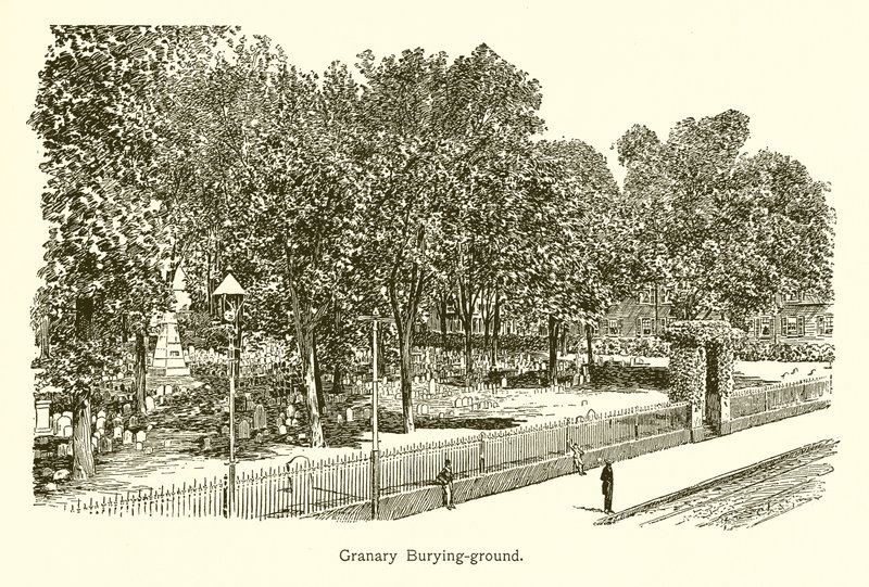 Cimetière Granary - American School