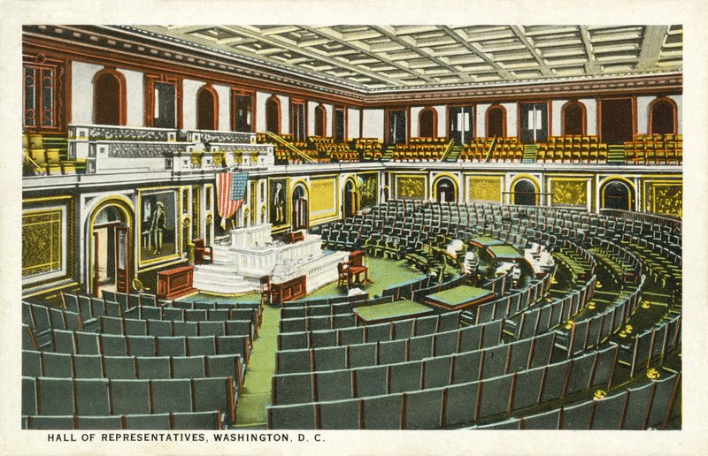 Salle des représentants, Washington DC, USA - American School