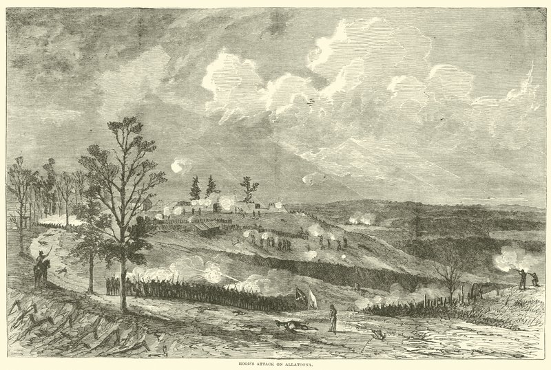 Attaque de Hood sur Allatoona, octobre 1864 - American School