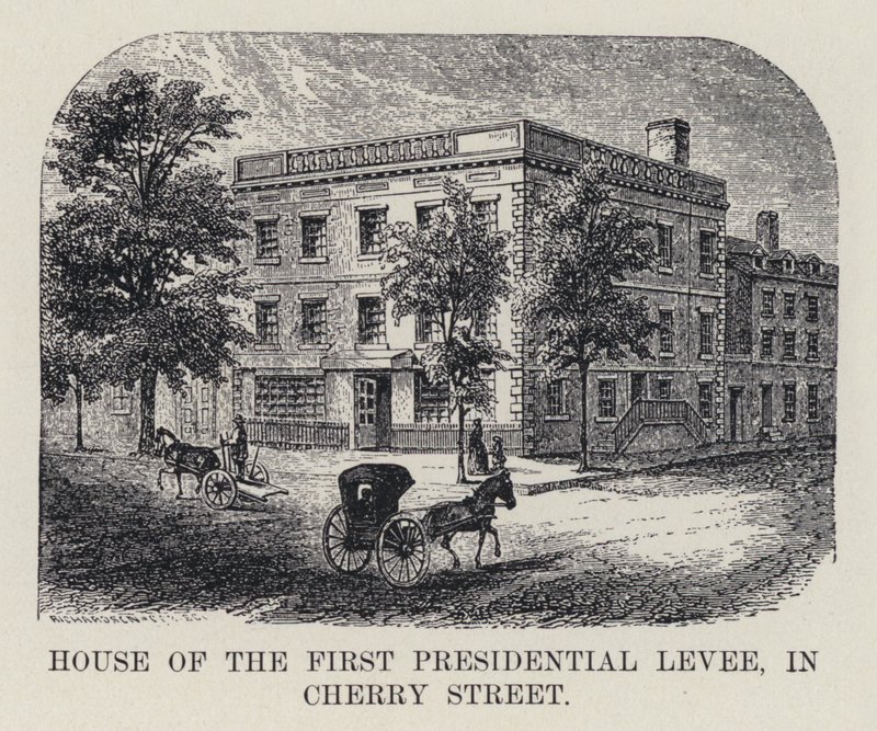 Maison de la première réception présidentielle, rue Cherry - American School