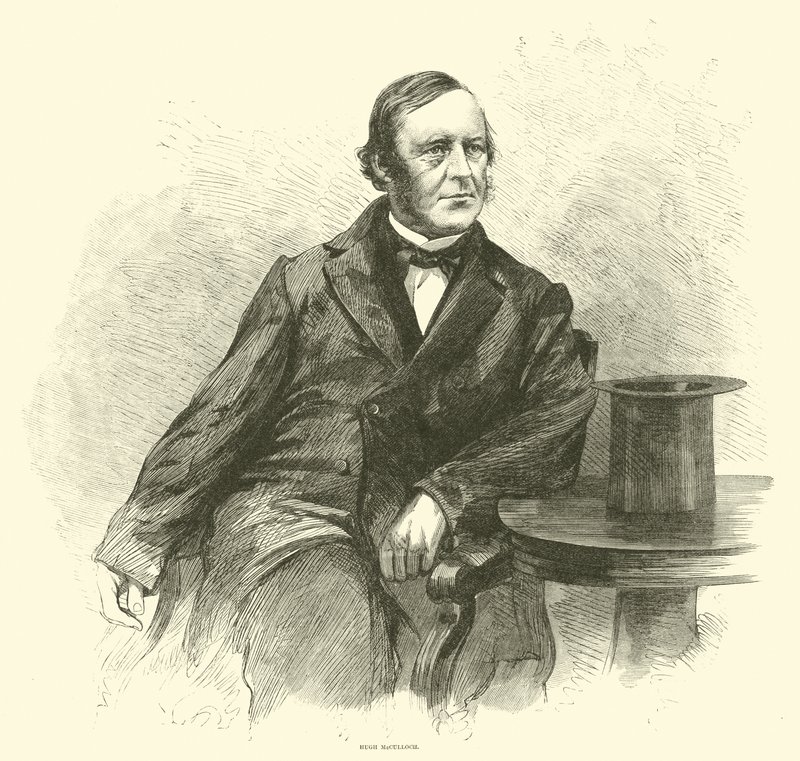 Hugh McCulloch, avril 1865 - American School