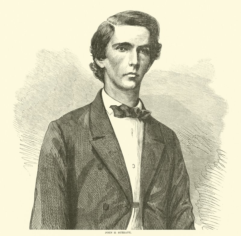 John H Surratt, avril 1865 - American School