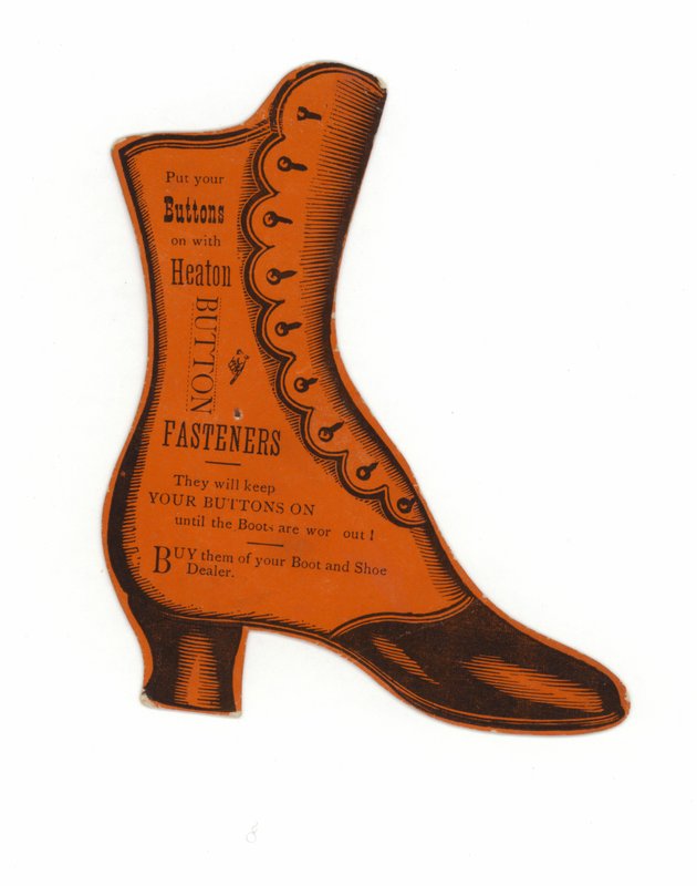 Botte de dame avec boutons de fermeture - American School