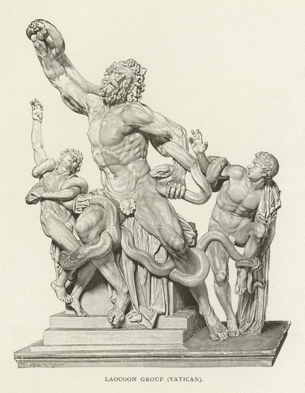 Groupe du Laocoon, Vatican - American School