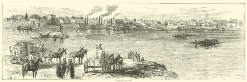 Little Rock, Arkansas, août 1863 - American School