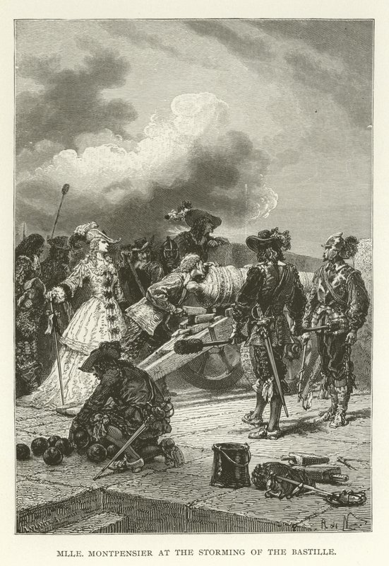 Mademoiselle Montpensier à la prise de la Bastille - American School