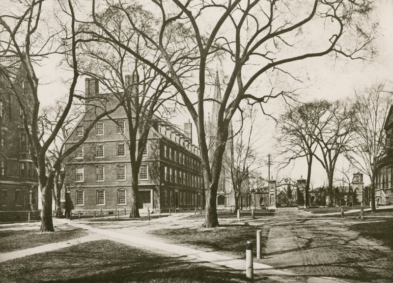 Massachusetts Hall, Université Harvard, Cambridge - American School