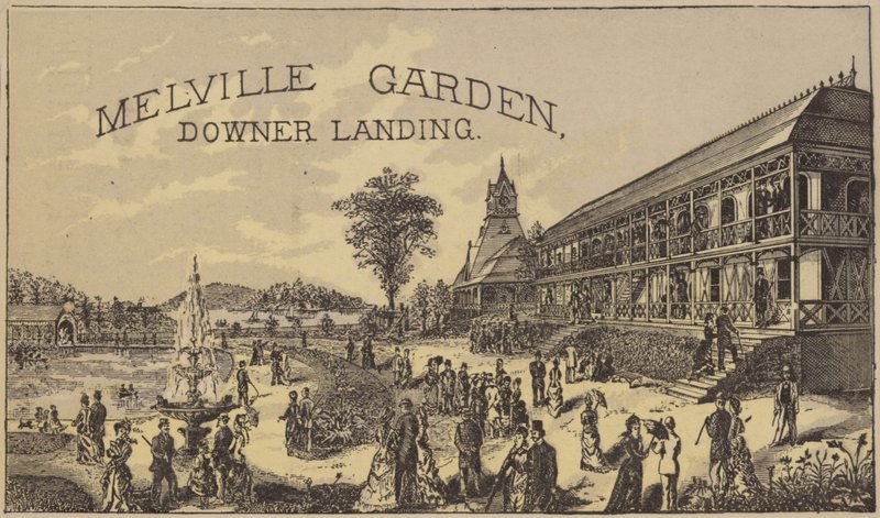 Jardin Melville, Downer Landing - American School