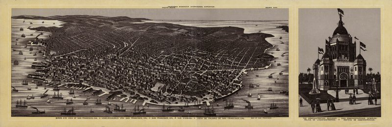 Exposition de mi-hiver, San Francisco, Californie, 1894 - American School
