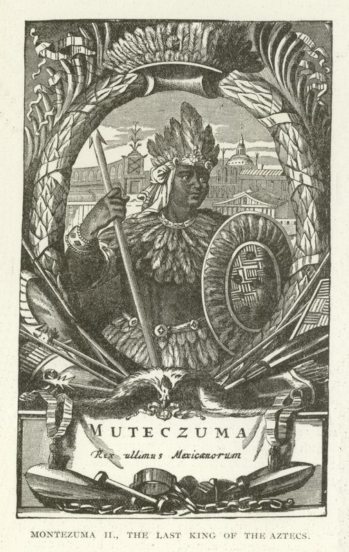 Moctezuma II, le dernier roi des Aztèques - American School