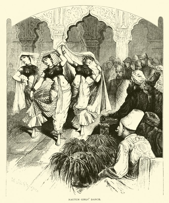 Danse des filles Nautch - American School