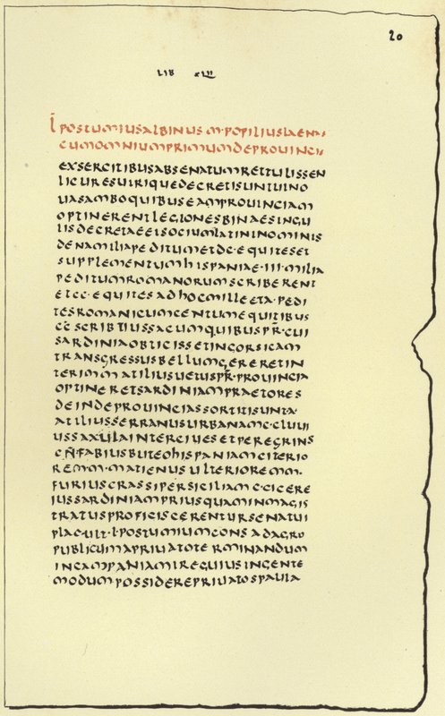 Page de l
