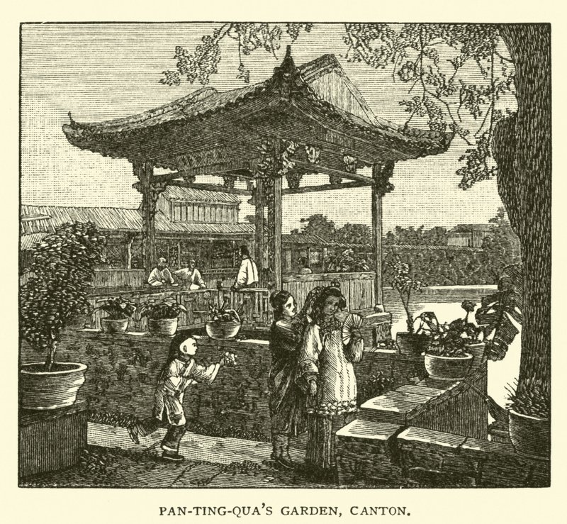 Jardin de Pan-ting-Qua, Canton - American School