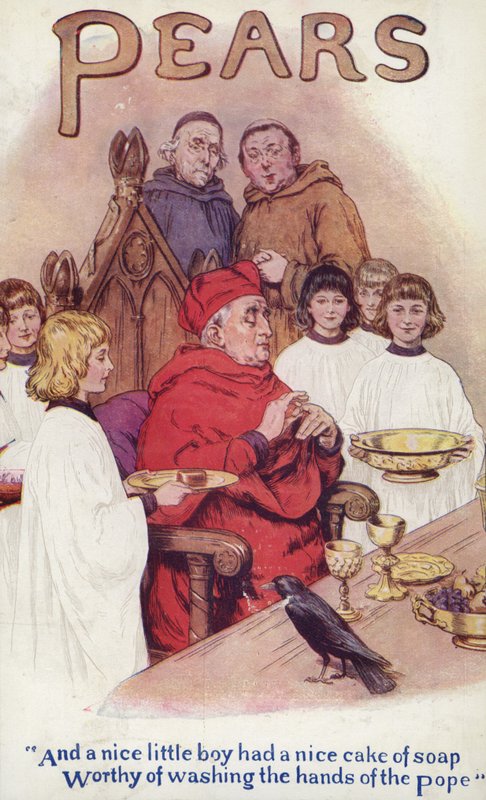 Pape se lavant les mains - American School