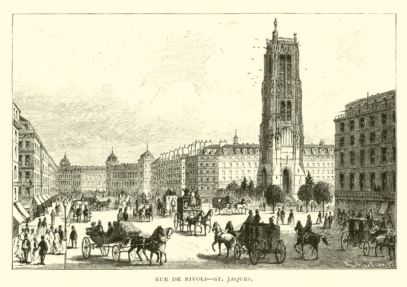 Rue de Rivoli, Saint-Jacques - American School