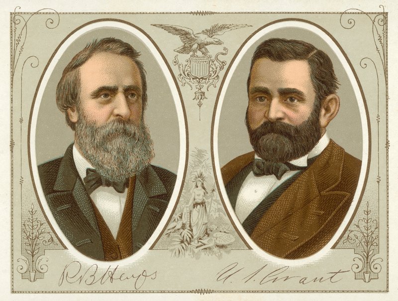 Rutherford B Hayes, Ulysses S Grant - American School