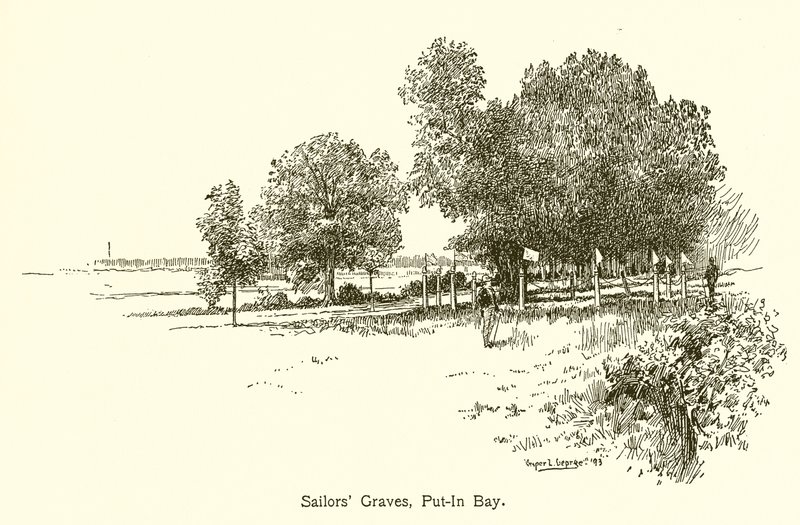 Tombes des Marins, Put-In Bay - American School